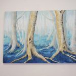 Cuadro - El bosque azul
