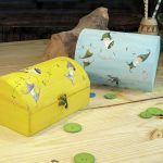 Caja -" duendecillos primavera "